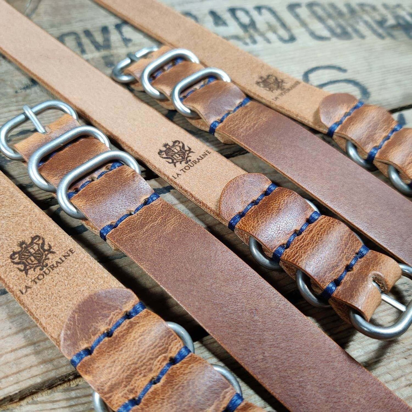 Horween Leather Strap Watch Band