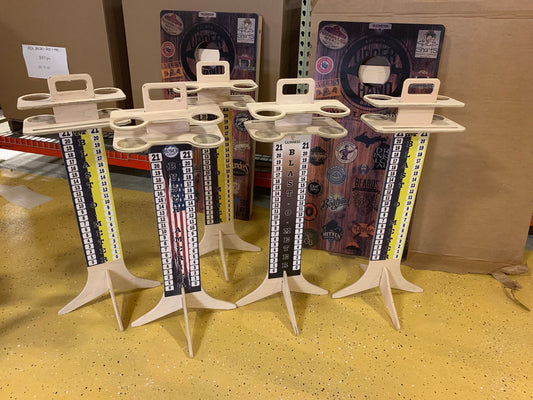 10 pack! League Bundle Cornhole Score board/drink holder / iPad holder - qty of 10 / free ship!