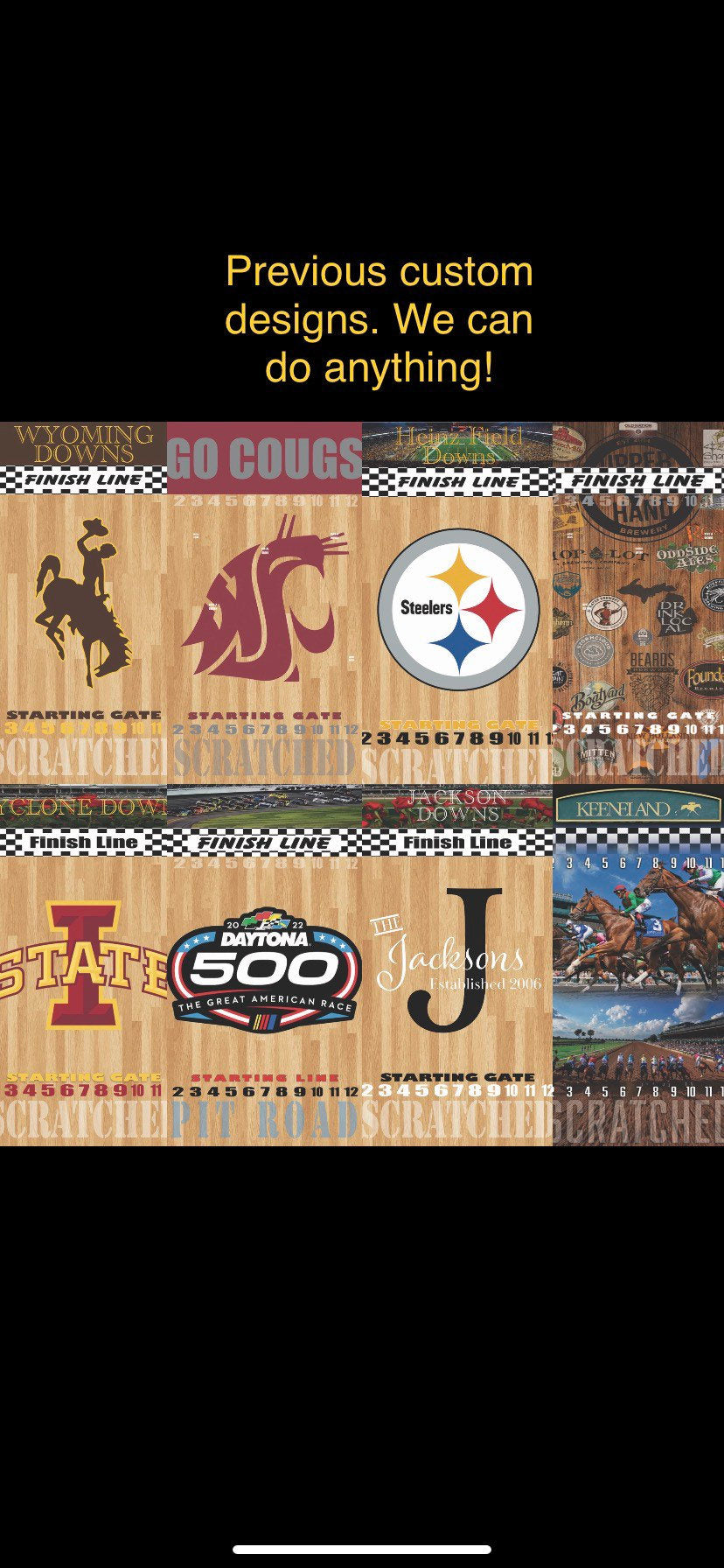 Sports Theme Horse Race Game