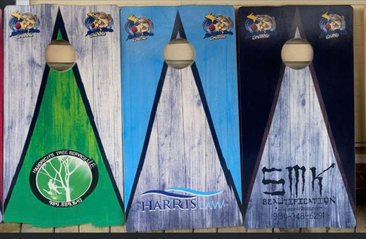 5 Set League or Club Bundle - Pro Grade Cornhole Boards + Score Towers + Airmail Box
