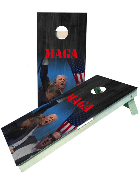 Trump MAGA Cornhole Boards