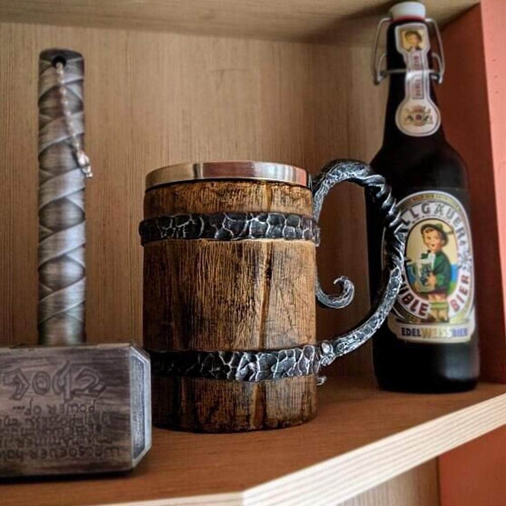 Ancient Treasures' Bold Viking Tankard