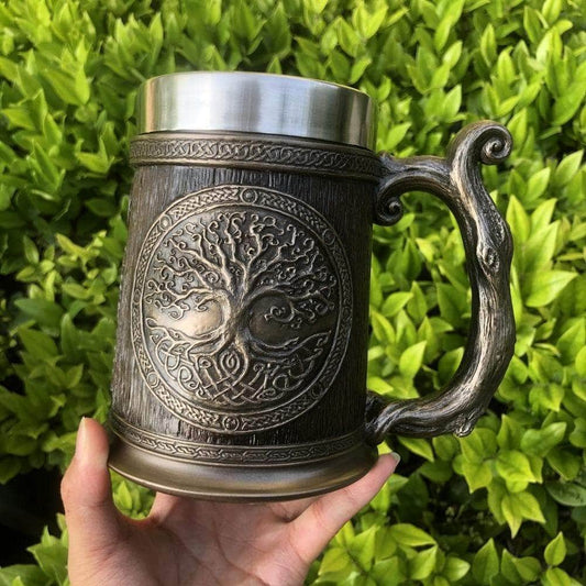 Viking Yggdrasil Tree of Life Tankard Mug - Bundles