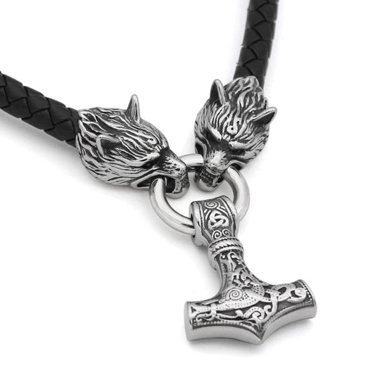 Viking Hammer Thor Mjölnir Necklace