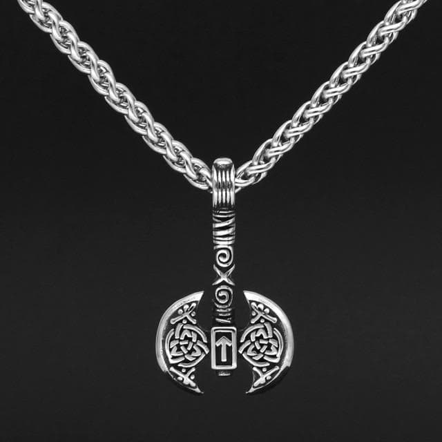 Vikings Nordic Axe Stainless Steel Neckalce