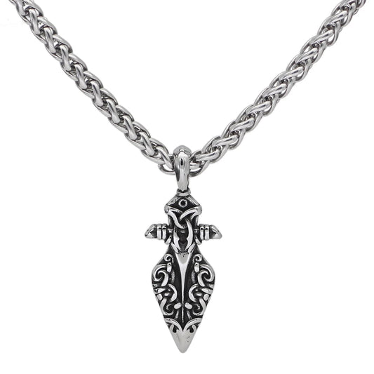 Vikings Odin's Gungir Spear Stainless Steel Necklace