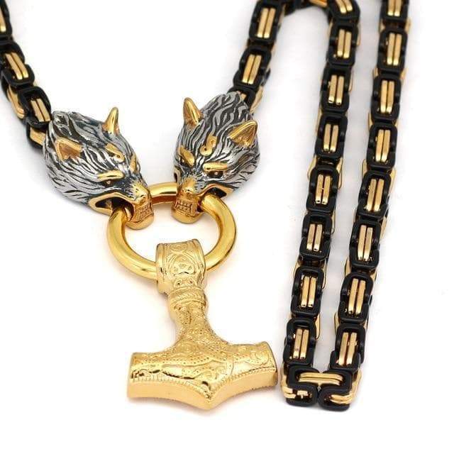 Vikings Mjölnir Stainless Steel Necklace