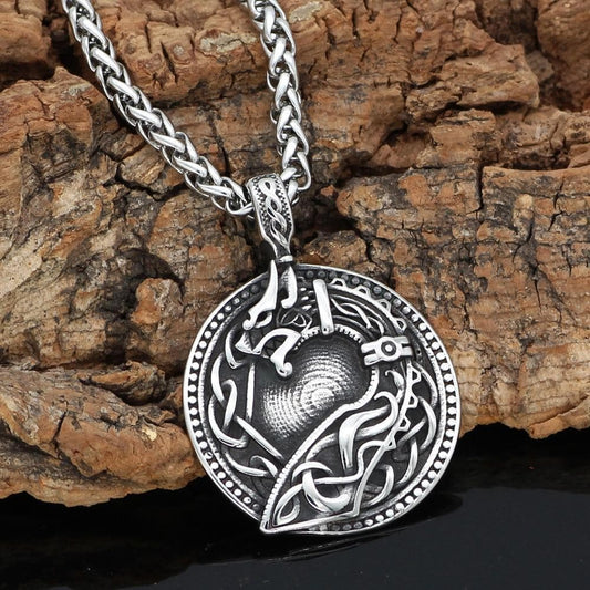 Vikings Dragon Stainless Steel Necklace