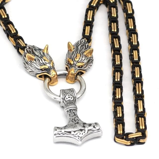 Vikings Mjölnir Stainless Steel Necklace