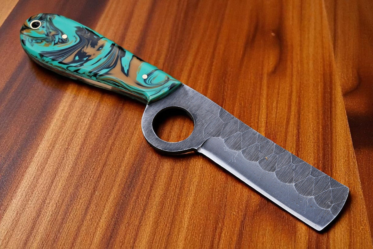 Bull Cutter knives – Resin Handle, 8" carbon Steel