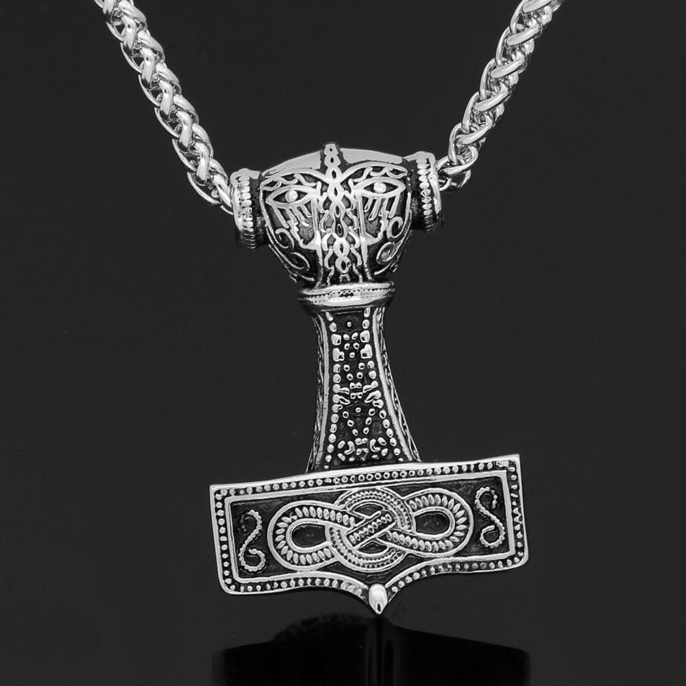 Vikings Mjölnir Stainless Steel Necklace