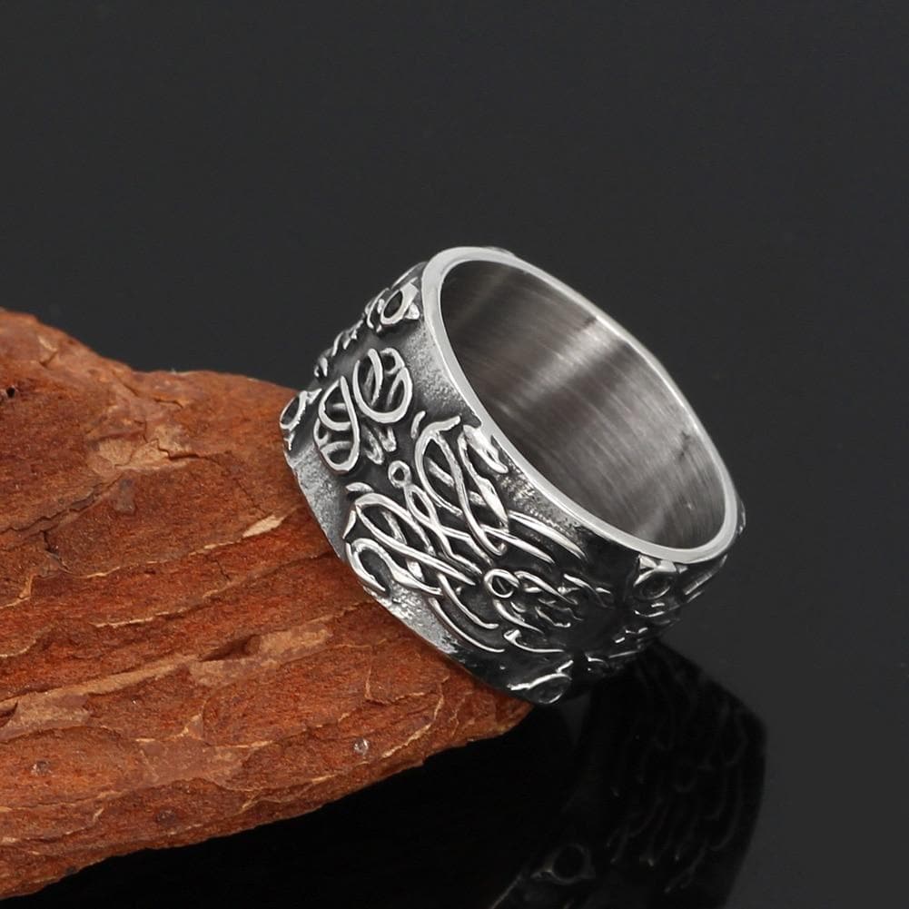 Vikings Dragon Stainless Steel Ring