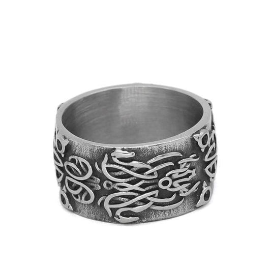 Vikings Dragon Stainless Steel Ring