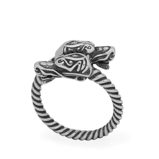 Vikings Dragon Stainless Steel Ring