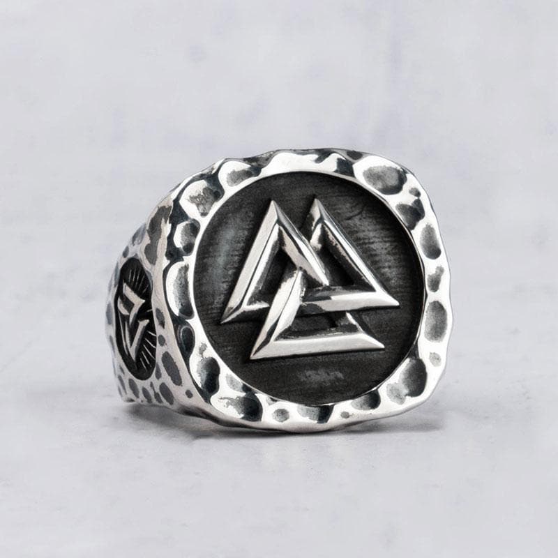 Vikings Valknut Stainless Steel Ring