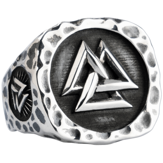 Vikings Valknut Stainless Steel Ring