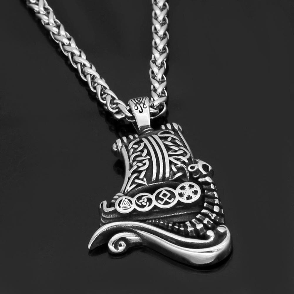 Viking Ship Necklace