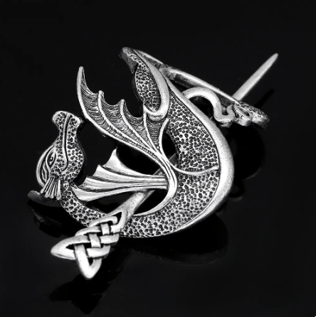 Vikings Nidhogg Woman Hair Clip