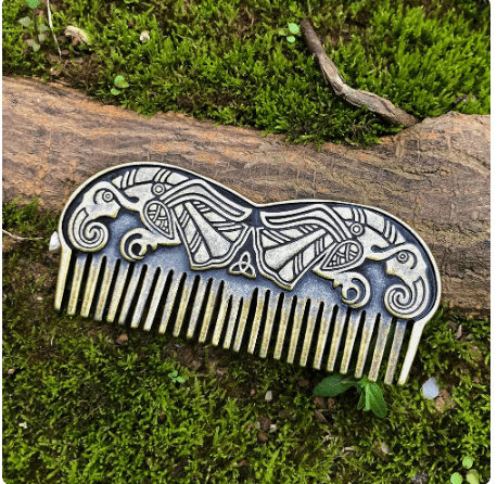 Vikings Odin's Ravens Beard Comb