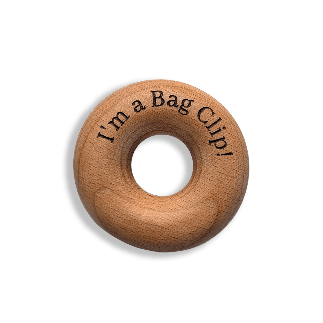 Wooden Bag Clip